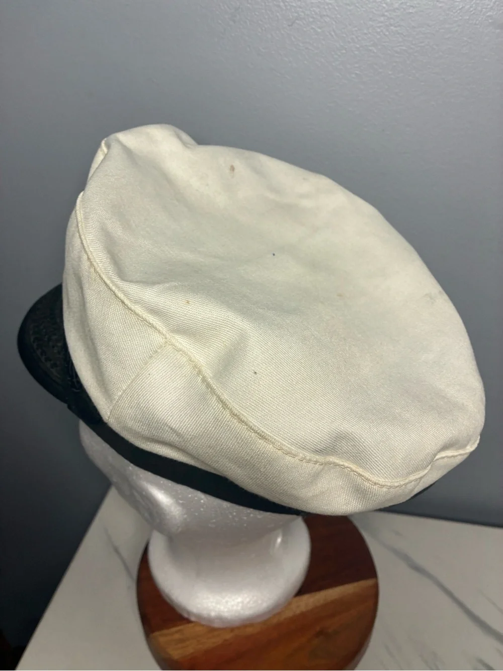 Disney Mickey Mouse Sailor Captain Snapback Hat USA Made Vintage